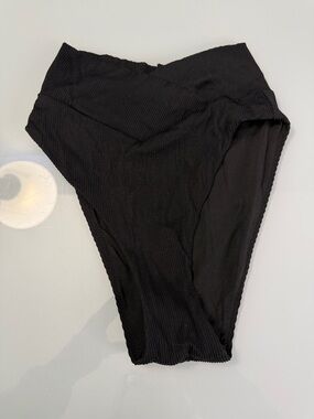 NWT Aerie High Waisted Front Cross Bikini Bottoms